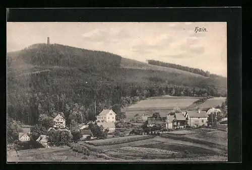 AK Hain, Ortsansicht aus der Vogelschau