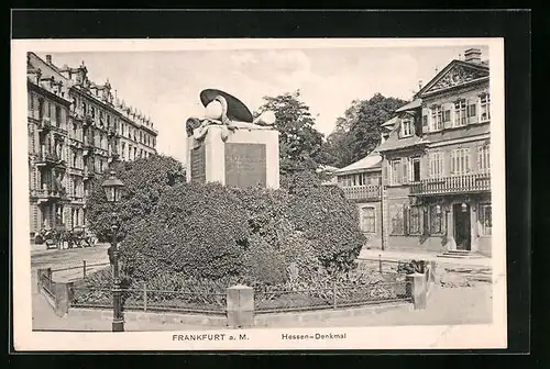 AK Frankfurt a. M., Hessen-Denkmal