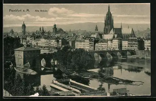 AK Frankfurt a. M., Alte Brücke