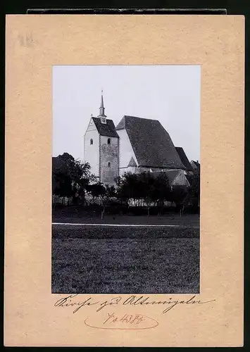Fotografie Brück & Sohn Meissen, Ansicht Mügeln, Kirche zu Altmügeln