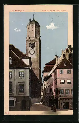 AK Memmingen, Partie bei der St. Martinskirche