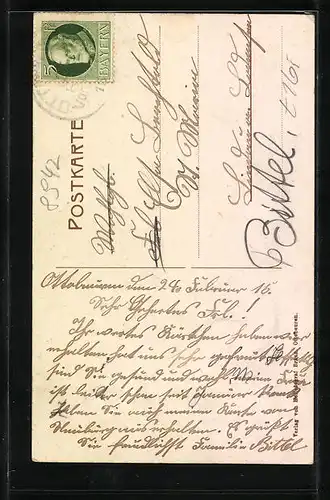 AK Ottobeuren, Kirche mit Marktplatz