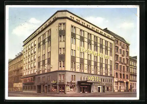 AK Hamburg-St.Georg, Hotel Europäischer Hof