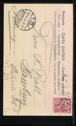 AK Rauchender Harlekin