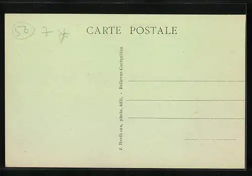 AK Guer, Partie basse de la Rue St-Gurval