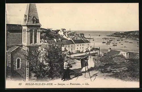 AK Belle-Ile-en-Mer, Sauzon - Panorama