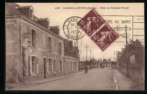AK St-Mars-le-Brière, Hôtel du Chapeau-Rouge
