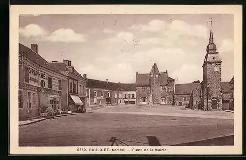 AK Bouloire, Place de la Mairie