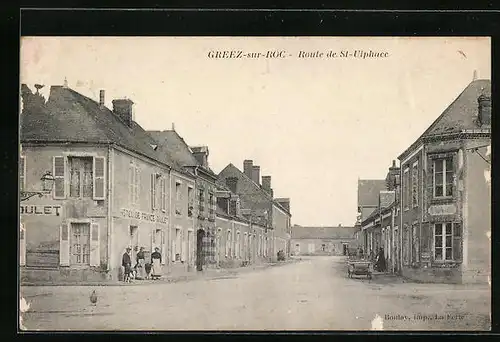 AK Greez-sur-Roc, Route de St-Ulphace