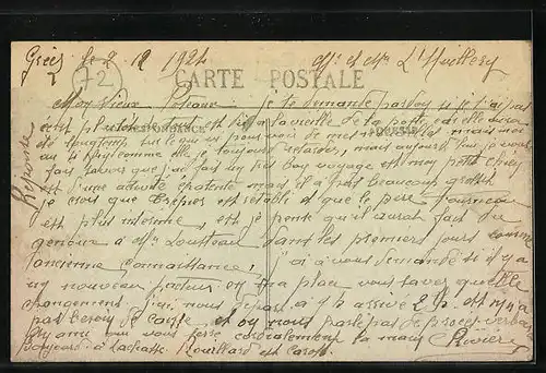 AK Greez-sur-Roc, Route de St-Ulphace