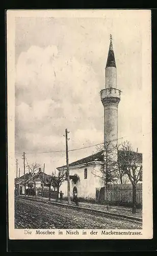 AK Nisch, Mosche in der Mackensenstrasse