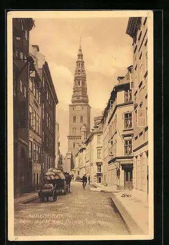 AK Kobenhavn, Admiralgade med Nicolaj Taarn