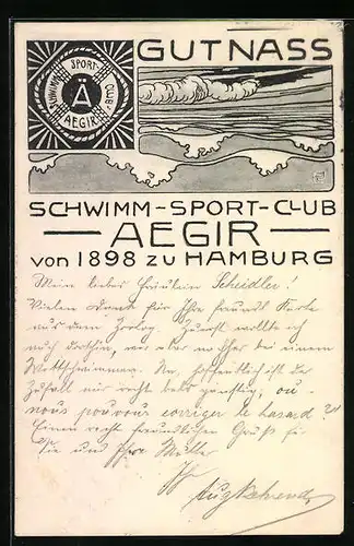 AK Hamburg-Barmbek, Schwimm-Sport-Club Aegir von 1889
