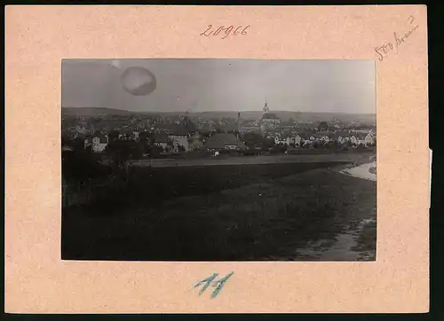 Fotografie Brück & Sohn Meissen, Ansicht Naumburg a. Saale, Blick auf die Stadt mit Kirchen