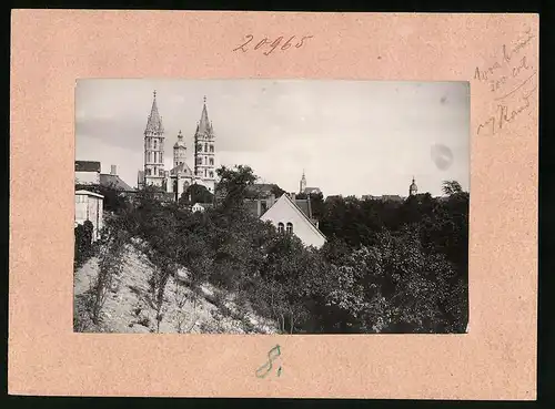 Fotografie Brück & Sohn Meissen, Ansicht Naumburg a. Saale, Blick auf den Dom