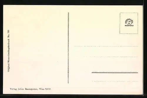 AK Wien I., Parlament, Rathaus, K. K. Burgtheater und Volksgarten