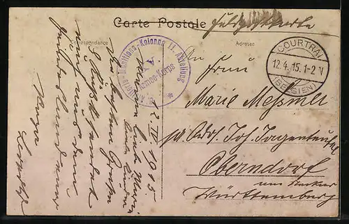 AK Lille, Vue panoramique sur la Grand`Place, Strassenbahn