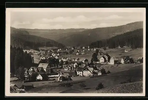 AK Obertal, Gesamtansicht aus der Vogelschau
