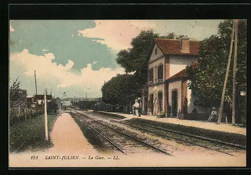 AK Saint-Julien, La Gare