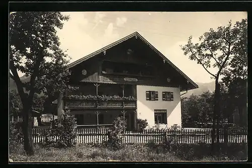 AK Weissbach bei Marzoll, Geigl`s Gasthaus