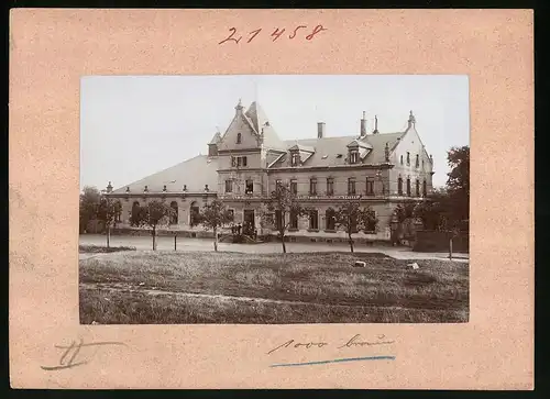 Fotografie Brück & Sohn Meissen, Ansicht Meissen i. Sa., Blick auf das Gasthaus Riesenstein