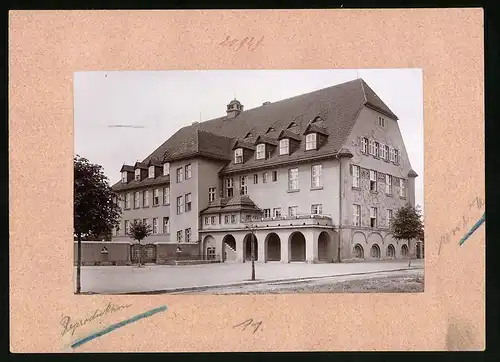 Fotografie Brück & Sohn Meissen, Ansicht Finsterwalde / NL., Blick auf das Kinderheim