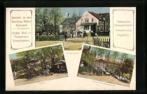 AK Hilmsdorf, Gasthof zu den Deutschen Eichen