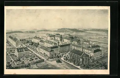 AK Oberndorf a. N., Kloster und Erziehungsanstalt Heiligenbronn