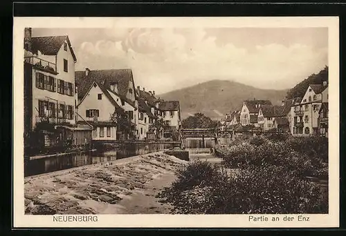 AK Neuenbürg, Partie an der Enz