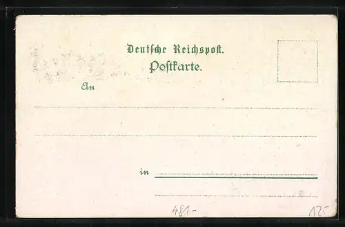 Lithographie Münster, Köngiliche Akademie, Königliche Regierung, Rathaus