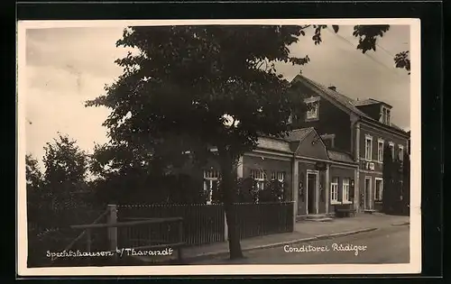 AK Spechtshausen b. Tharandt, Konditorei Rüdiger