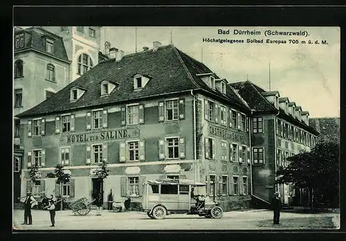 AK Bad Dürrheim /Schwarzwald, Hotel zur Saline