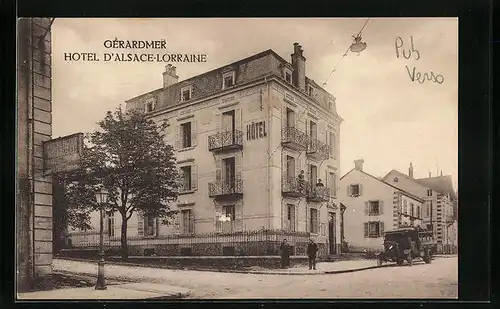 AK Gérardmer, Hotel d`Alsace-Lorraine