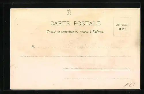 Lithographie Saulxures, Le Chateau, La Place et l`Eglise
