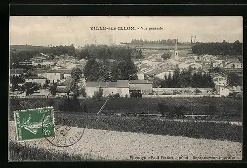 AK Ville-sur-Illon, Vue generale