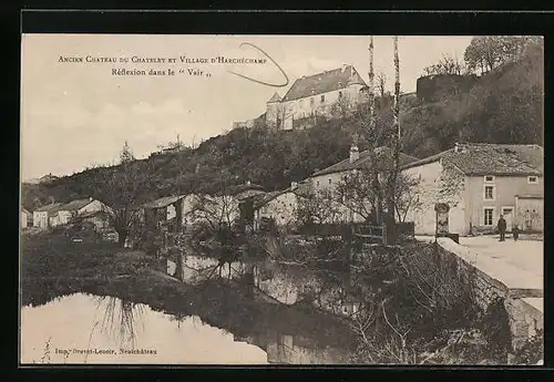 AK Harchéchamp, Ancien Chateau - Reflexion dans le Vair