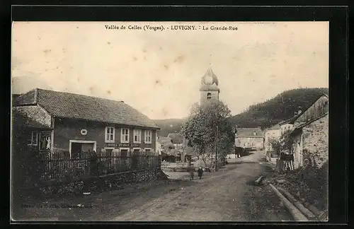 AK Luvigny, La Grande-Rue