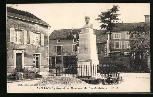 AK Lamarche, Monument du Duc de Bellune