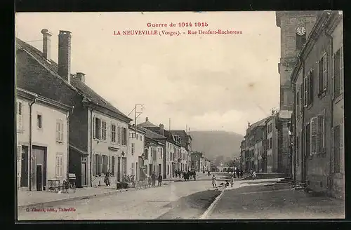 AK La Neuveville, Rue Denfert-Rochereau