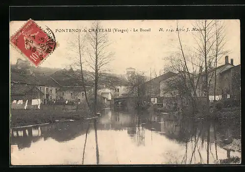 AK Fontenoy-le-Chateau, Le Breuil