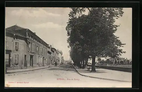 AK Épinal, Rue de Nancy