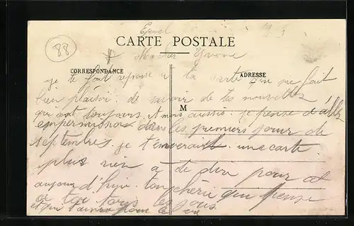 AK Épinal, Rue Francois-de Neufchateau et Rue de la Faiencerie