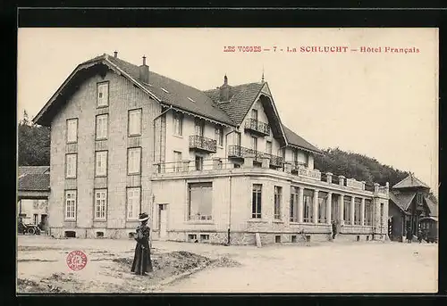 AK La Schlucht, Hotel Francais