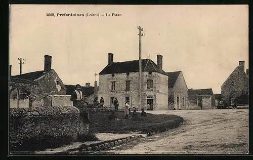 AK Préfontaines, La Place, Boulangerie