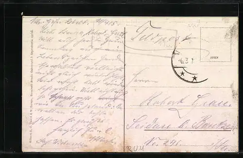 AK Bucarest, Hotel Luvru (Deutsches Soldatenheim)