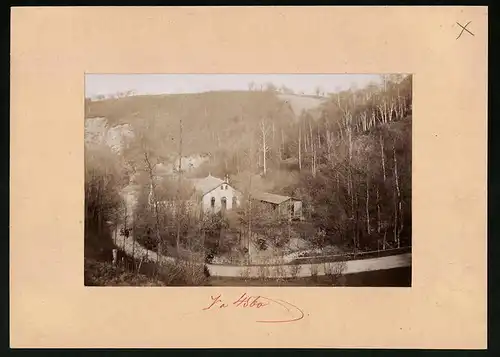 Fotografie Brück & Sohn Meissen, Ansicht Gauernitz, Blick auf die Schiebocksmühle