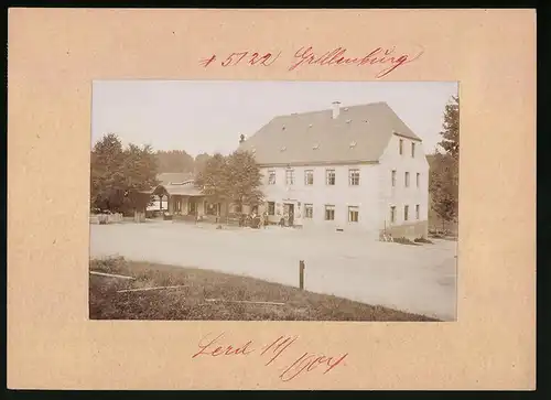 Fotografie Brück & Sohn Meissen, Ansicht Grillenburg, Gasthof Zur Griillenburgk