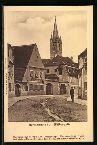 AK Hermannstadt, Kälbergasse