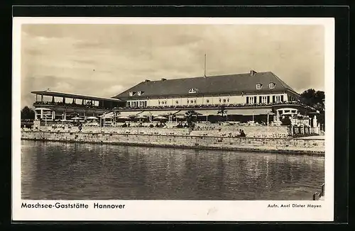 AK Hannover, Auf den Maschsee-Gaststätten-Terrassen