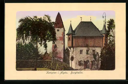 AK Kempten /Allg., Burghalde